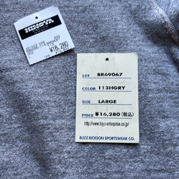 NEW Buzz Rickson Sportswear Crewneck Sweatshirt US Army Cartoon 60’s MIJapan L - Picture 16 of 16